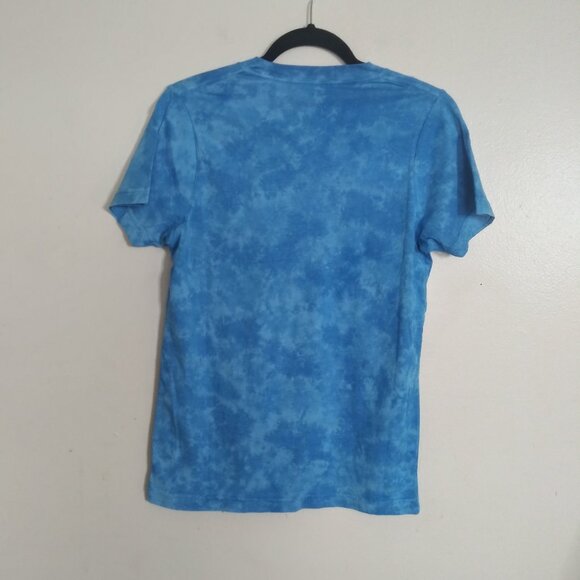 Celebrate It Blue Tie-Dye USA Graphic Tee Shirt Size:Small - Picture 3 of 6